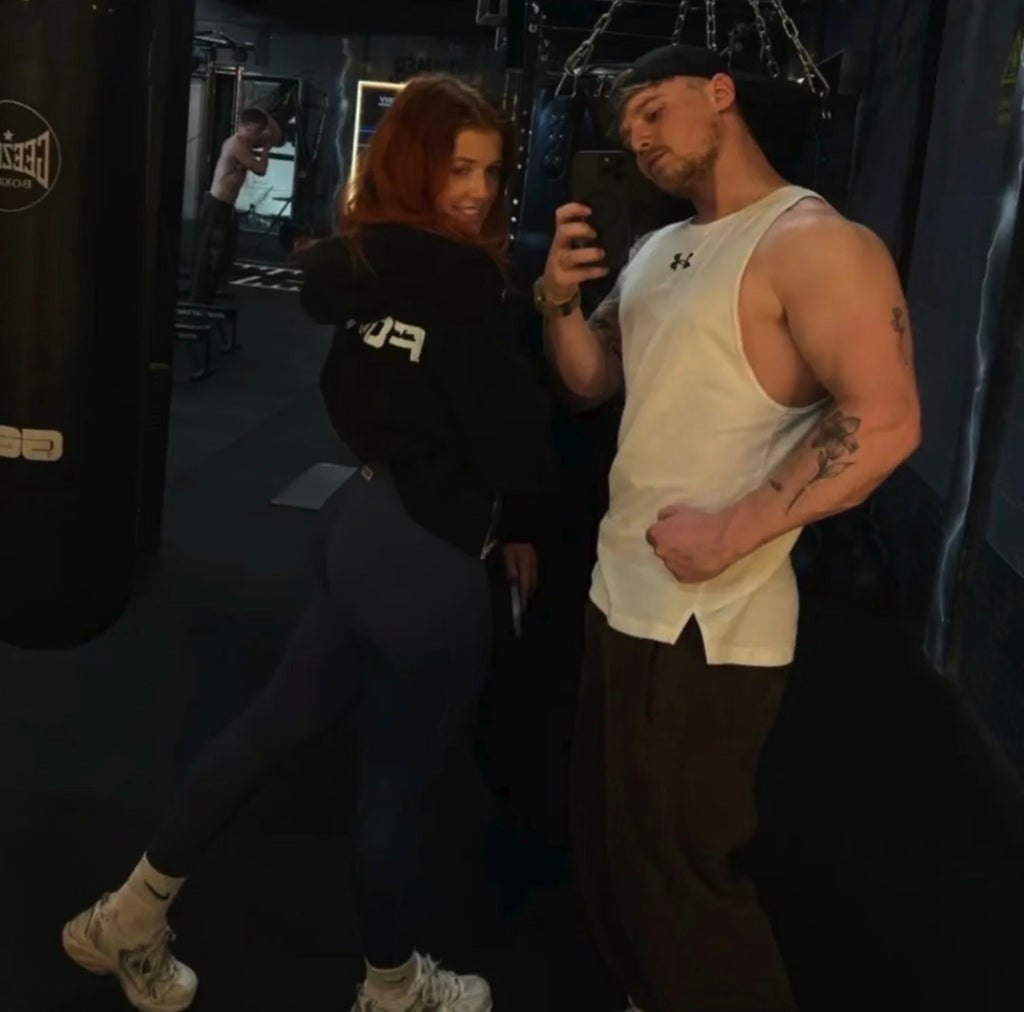 Blue Women's Performance Gym Set
