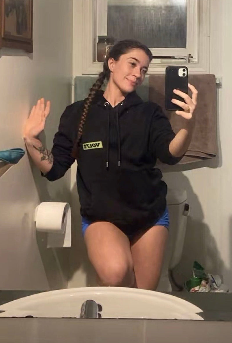 Women's Black Hoodie