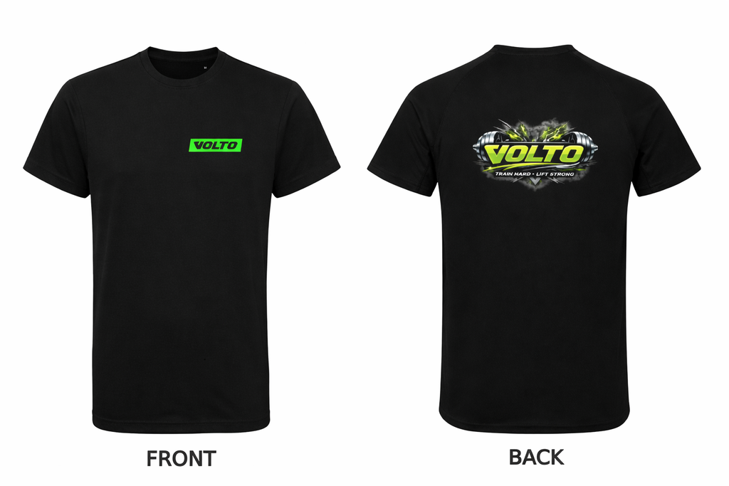 Mens Black Performance T-Shirt