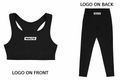 Black Women's Performance Gym Set