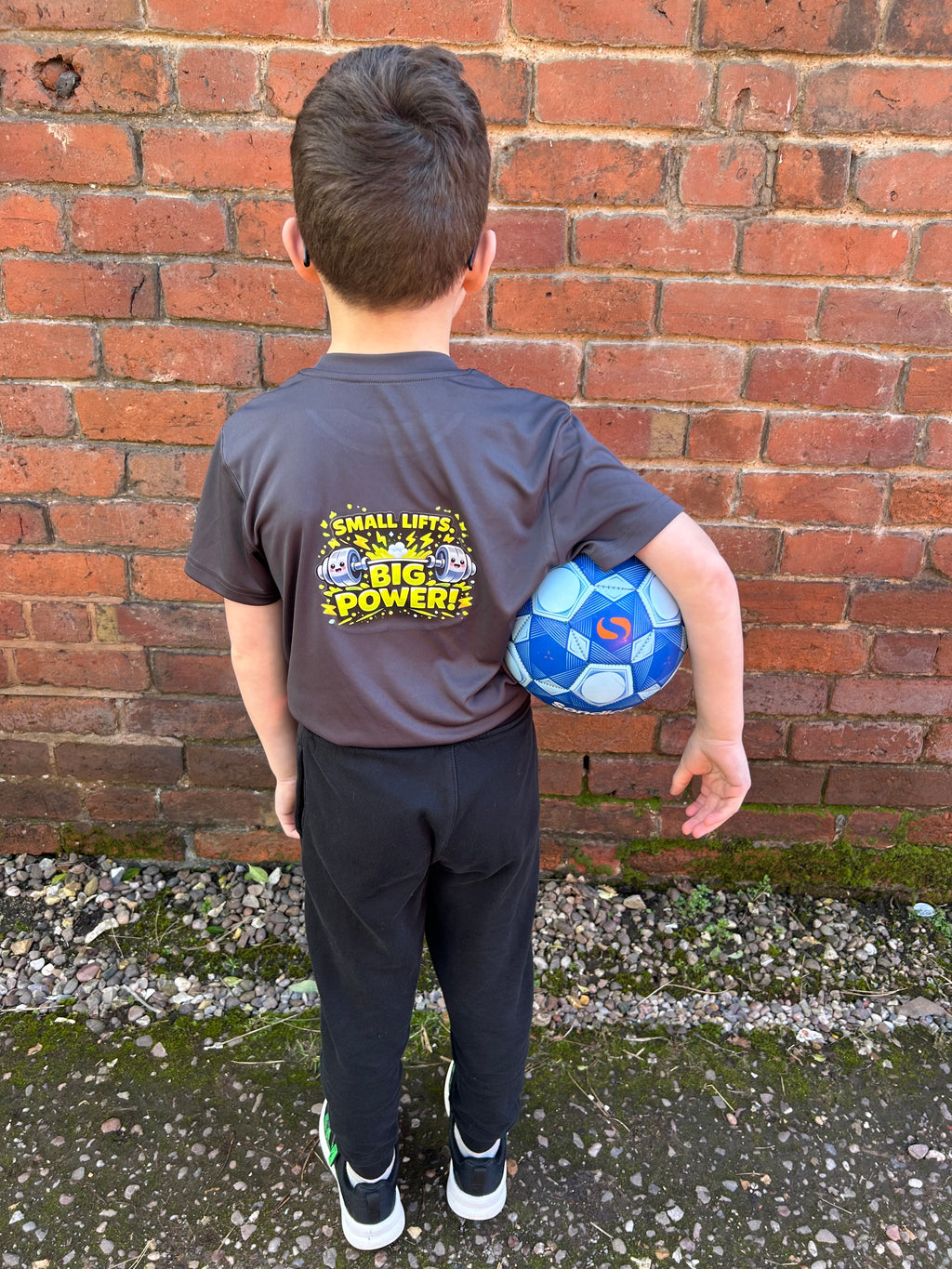 Kids Charcoal Performance T-Shirt