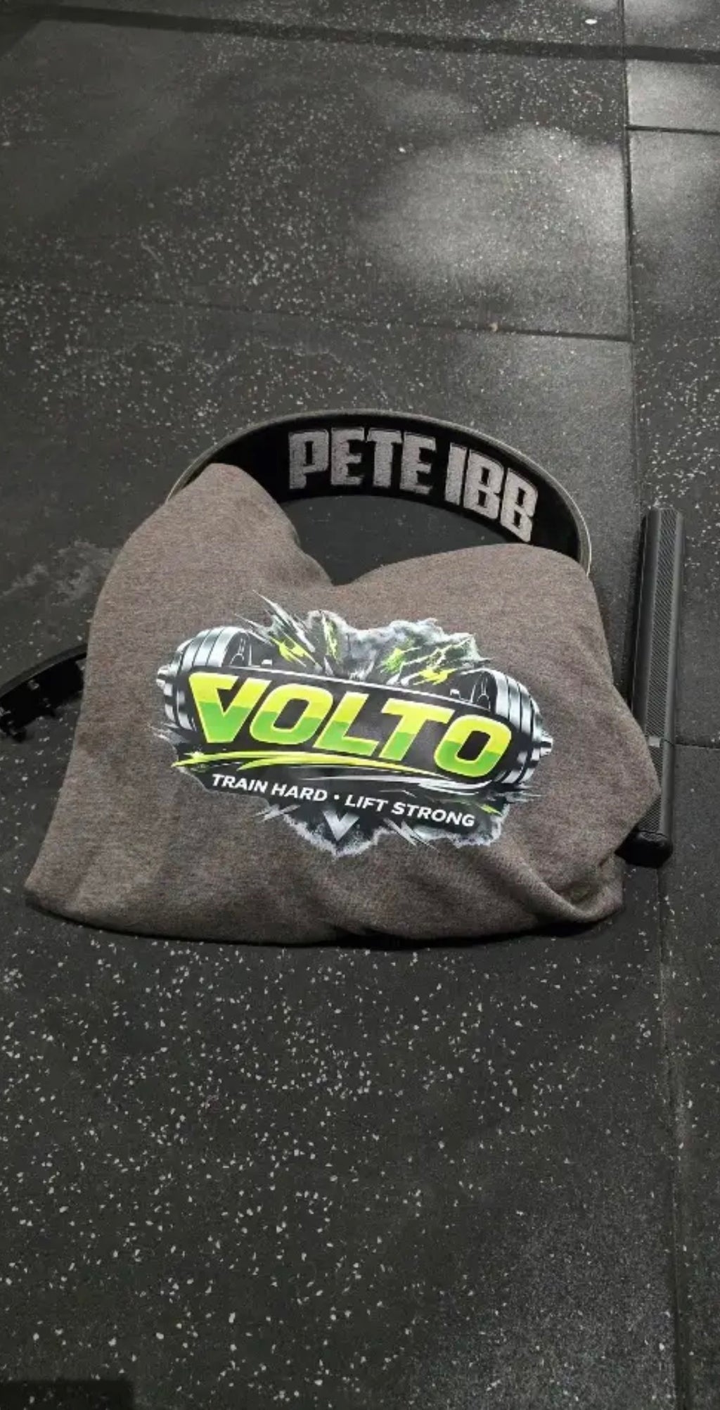 Mens Charcoal Hoodie