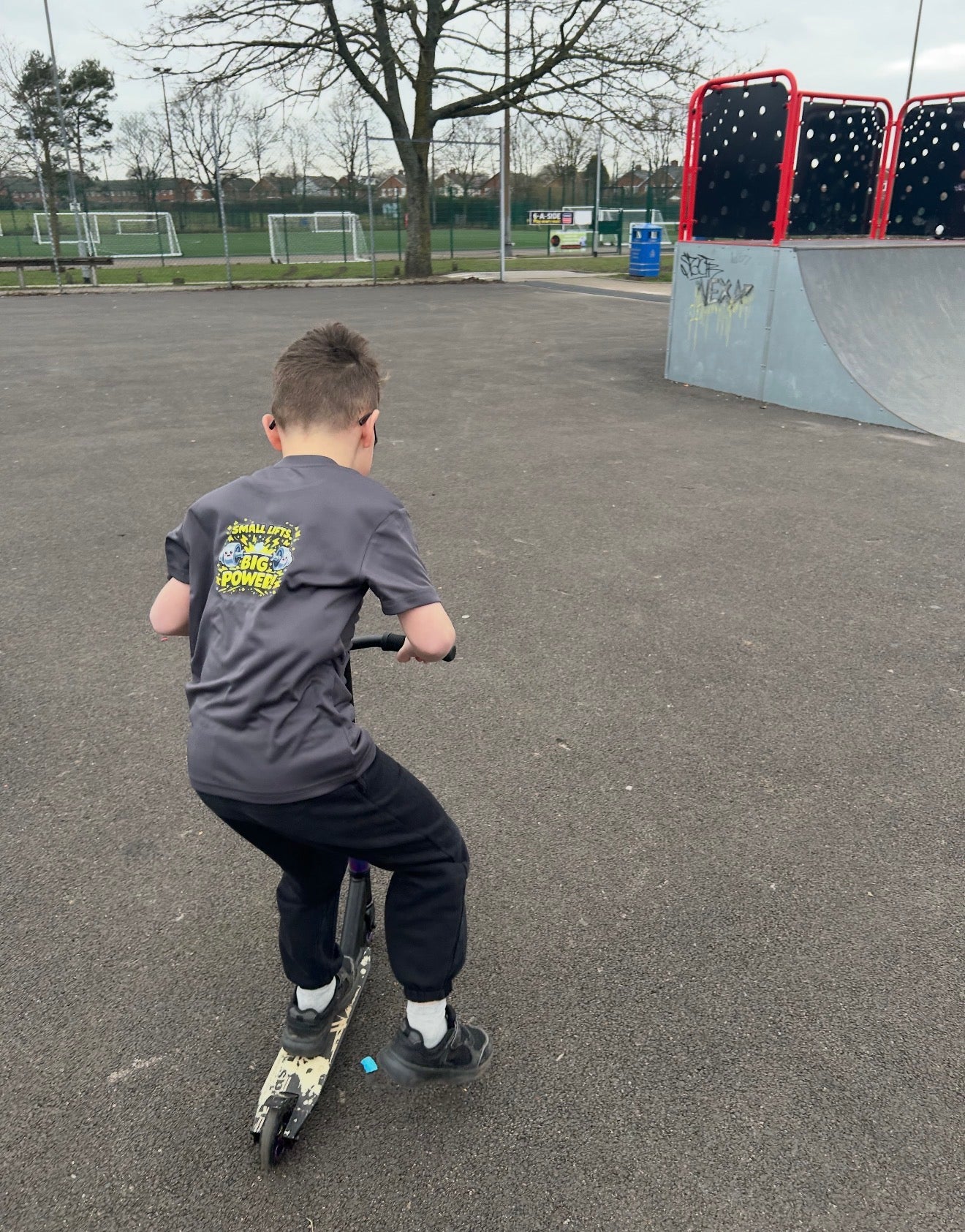 Kids Charcoal Performance T-Shirt