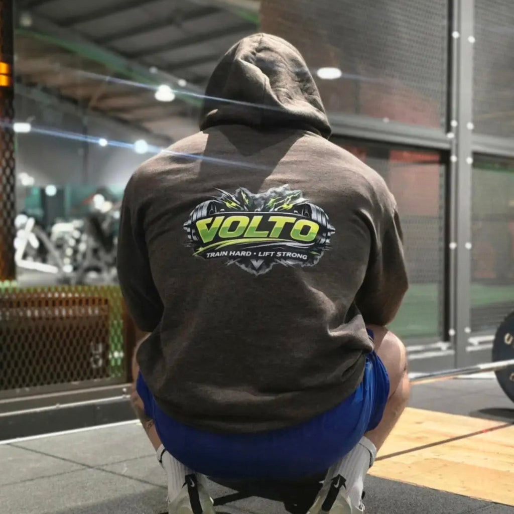 Mens Charcoal Hoodie