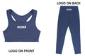 Blue Women's Performance Gym Set