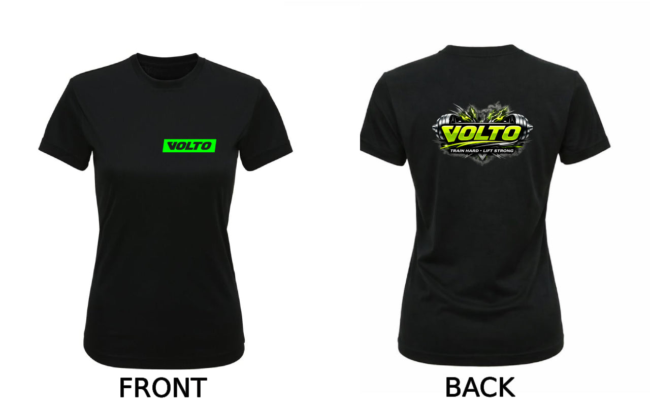 Women's Black Performance T-Shirt