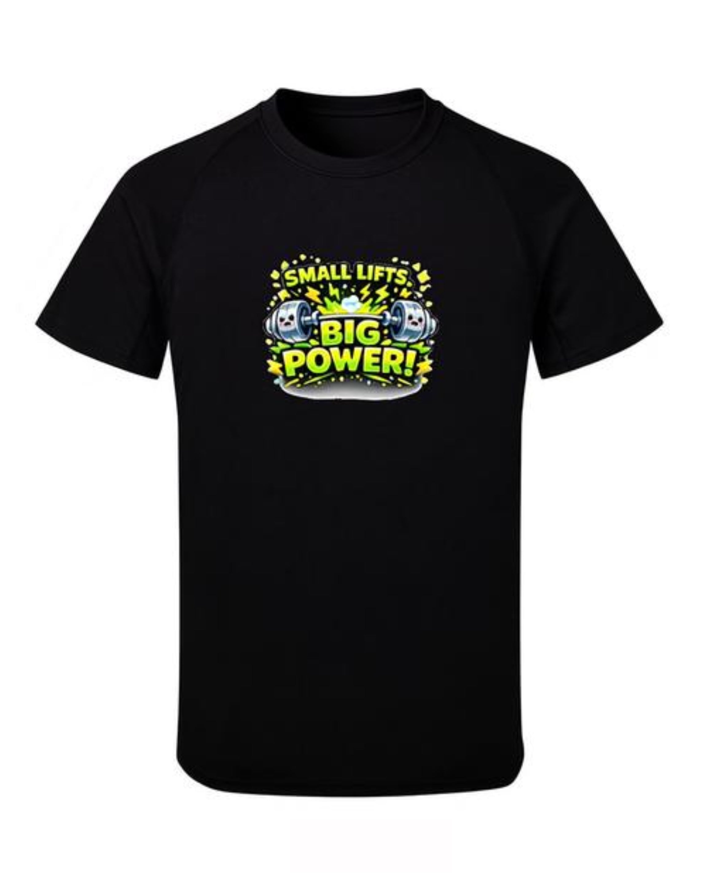 Kids Black Performance T-Shirt