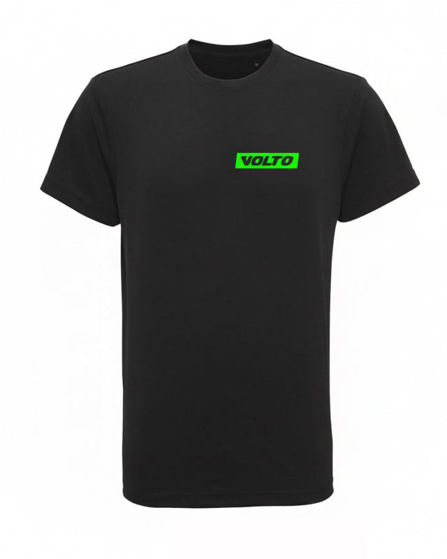 Mens Black Performance T-Shirt