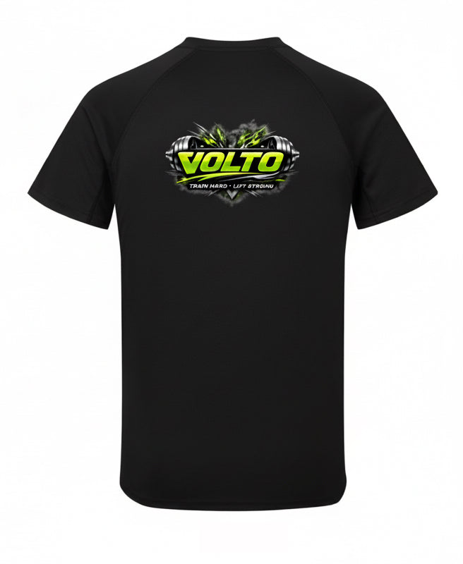 Mens Black Performance T-Shirt